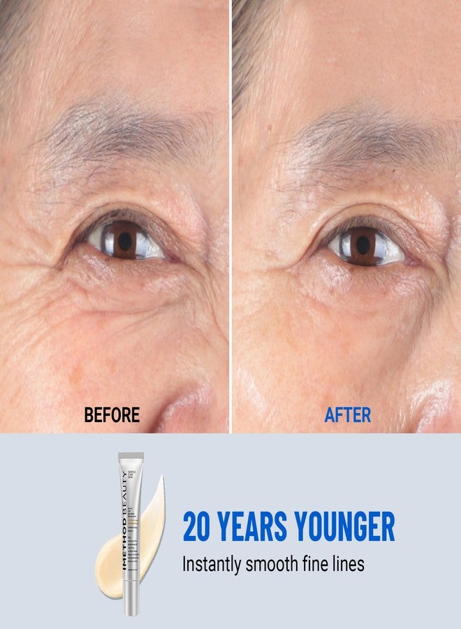 iMethod Perfection Eye Tightener - Temporary Eye Tightener Cream, Under Eye Cream Reduces Dark Circles & Puffiness, Instant Firming Formula for Fine Lines & Wrinkles, 20ml - Image 2